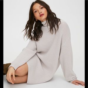Wilfred Montpellier Mock-Neck Sweater Dress